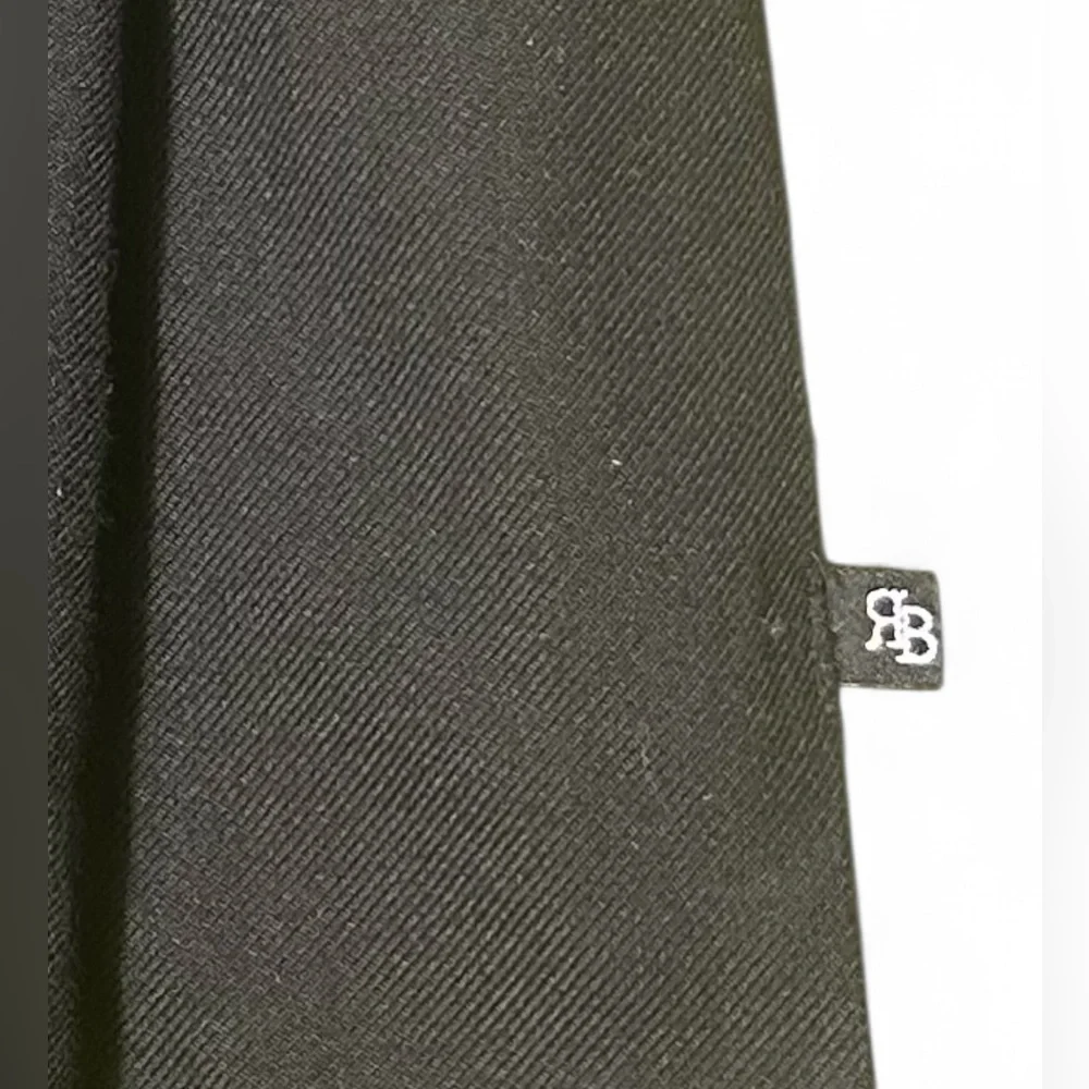 NWOTs Royal Bones Black Pleated Skirt with Chain Detail Sz M - Picture 4 of 7